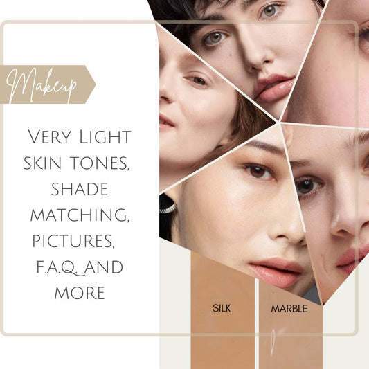 Very Light (Fair) Skin tones - Shades, pics and more!