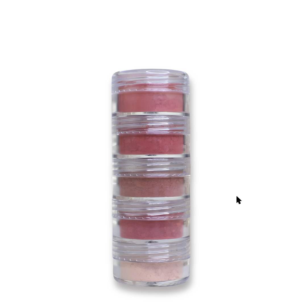 Small Sample Jars Stackable Stackable Sample Jars - 5 Stacks – Claudia Nour Cosmetics