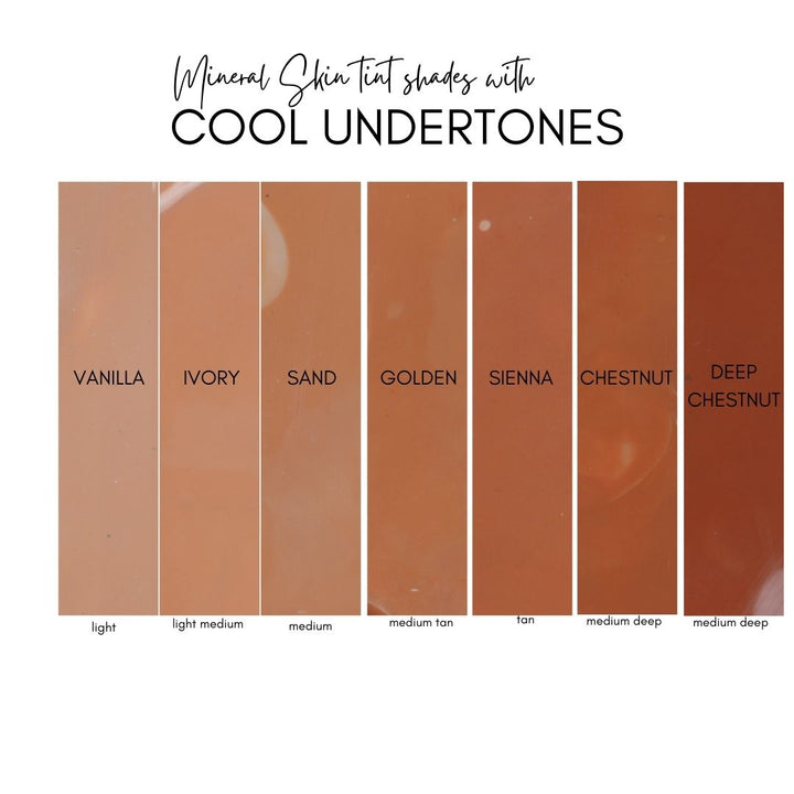 Tint Samples Mineral Skin Tint - SAMPLE SIZE - Claudia Nour Cosmetics