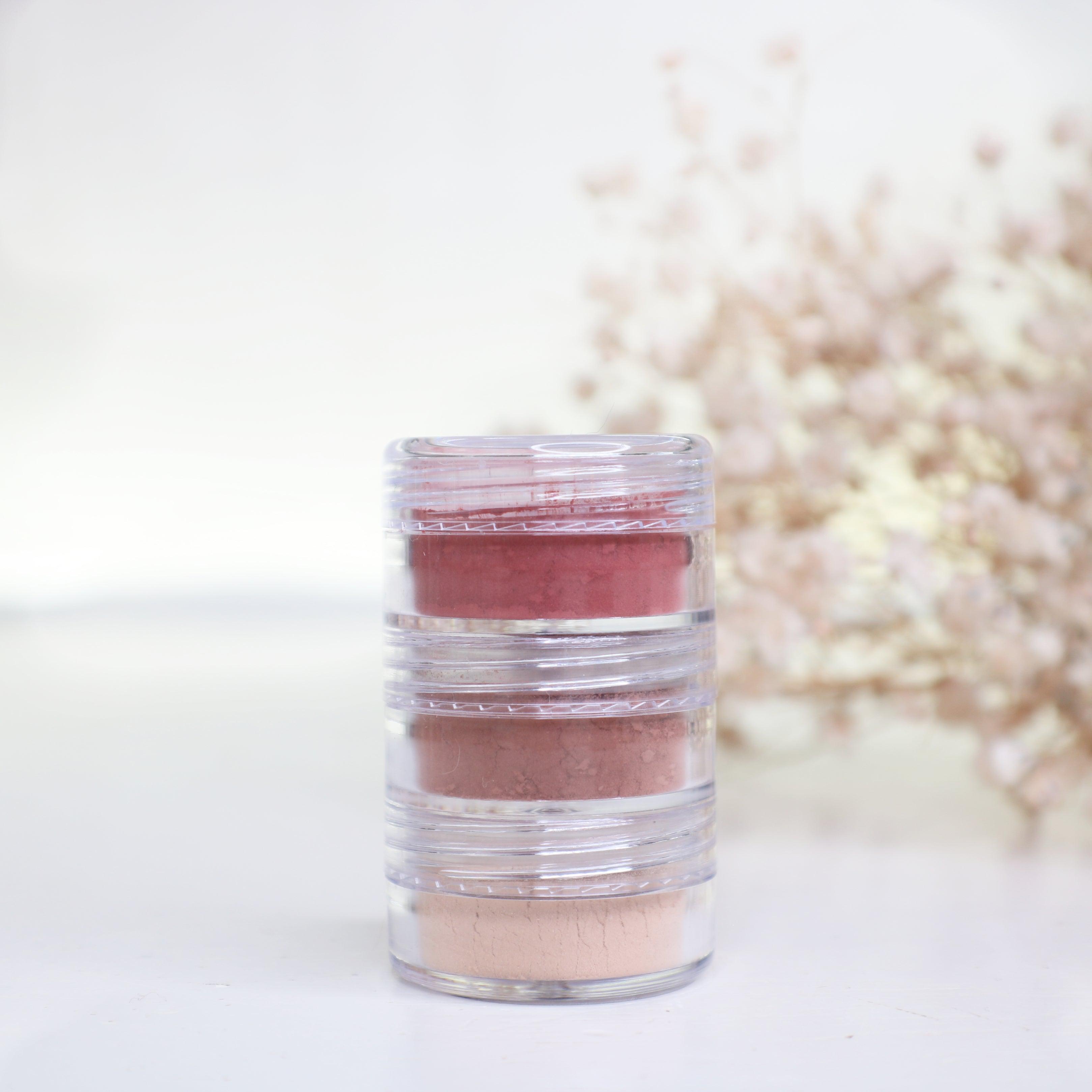 Small Sample Jars Stackable Stackable Sample Jars - 3 stacks - Claudia Nour Cosmetics